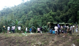 Hiện trường vụ thảm sát 4 người chết ở Yên Bái