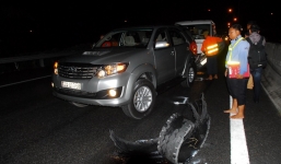 Tai nạn giao thông liên hoàn trên cao tốc Trung Lương