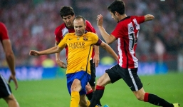 Video bàn thắng: Athletic Bilbao 4-0 Barcelona - Siêu cúp Tây Ban Nha