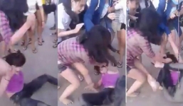 Xác minh clip nữ sinh Đà Nẵng đánh nhau gây phẫn nộ