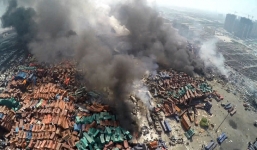 Vụ nổ Thiên Tân Trung Quốc: 'Hàng trăm tấn cyanide' trữ ở hiện trường