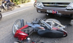 Tai nạn thương tâm, chồng tử vong, vợ nguy kịch