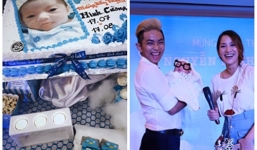 Khánh Thi, Phan Hiển lần đầu khoe ảnh cận mặt con trai