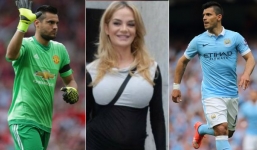 Thủ môn MU lên tiếng về tin đồn vợ mình ngủ với Aguero