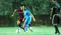 U19 Việt Nam thắng đậm đội bóng của HLV Triệu Quang Hà