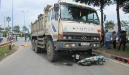 Bình Phước: ​Hung thần xe ben gây tai nạn, một phụ nữ tử vong