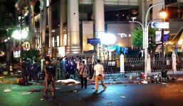 Hiện trường giả định vụ đánh bom Bangkok