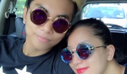 Facebook sao Việt: Khánh Thi, Phan Hiển lần đầu mặc áo đôi