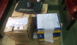 Hai thanh niên 'chế bom' trên núi bị bắt