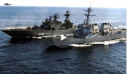 Hải quân Nga, Trung Quốc kích hoạt tập trận ở Primorye