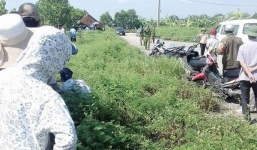 Ninh Bình: Phát hiện thi thể phụ nữ bị đốt cháy ven đường