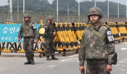 Chùm ảnh: Biên giới Hàn Quốc trong những ngày căng thẳng lên cao