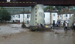Bão Goni gây mưa lớn ở Triều Tiên, 40 người thiệt mạng
