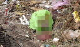 Phát hiện thi thể bé sơ sinh bên vệ đường