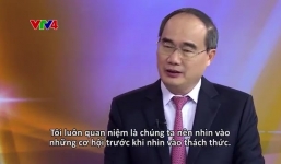 Ông Nguyễn Thiện Nhân nói về kinh tế Việt Nam bằng tiếng Anh
