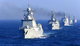 Video: Hải quân Nga - Trung tập trận lớn chưa từng có