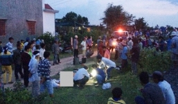 Vừa rời đám tang, 2 vợ chồng tử vong khi băng qua đường sắt