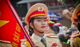 Những giọt mồ hôi rơi trên đường diễu binh, diễu hành ngày Quốc khánh 2/9