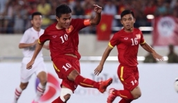 Video bàn thắng: U19 Việt Nam 4-0 U19 Lào, bán kết giải U19 ĐNÁ