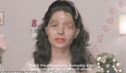 Thiếu nữ bị tạt axit tung video hướng dẫn làm đẹp