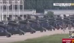 Video: Gần 200 máy bay Trung Quốc dàn hàng trước giờ duyệt binh