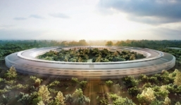 Video: Trụ sở “phi thuyền hạ cánh” giữa thiên nhiên của Apple