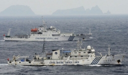 3 tàu Trung Quốc xâm phạm vùng biển Nhật Bản