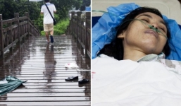 Mẹ bị sét đánh khi cố mang ô cho con trai giữa mưa bão