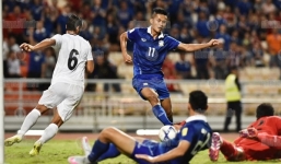 Cầm hòa Iraq, Thái Lan giữ vững ngôi đầu bảng 