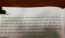 Xôn xao việc đưa tình huống “sờ tay vào chỗ kín” vào sách lớp 4