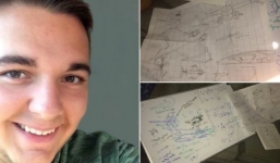 Nam sinh thiết kế máy bay trong lúc say rượu