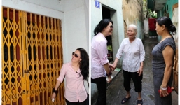 Thu Phương giản dị về thăm nhà cũ tại Hải Phòng