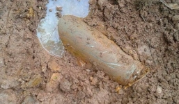 Phát hiện quả bom nặng 200kg, dài 1,6m tại Quảng Nam