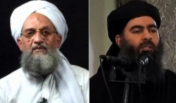 Thủ lĩnh Al Qaeda bất ngờ tuyên chiến với thủ lĩnh IS