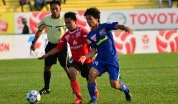 Kết quả các trận đấu vòng 25 V-League 2015: HAGL hòa ĐT Long An