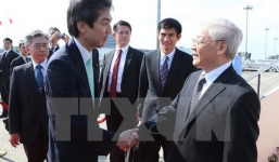 Tổng Bí thư Nguyễn Phú Trọng thăm chính thức Nhật Bản
