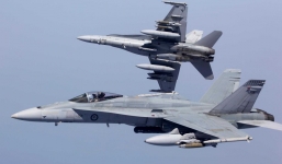 Australia tiêu diệt 1 xe bọc thép khi lần đầu không kích IS ở Syria