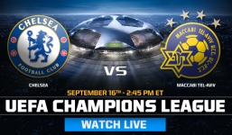 Kết quả trận đấu Chelsea 4-0 Maccabi Tel Aviv 