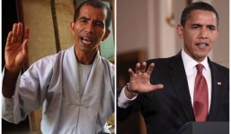 Thầy tu sống ẩn dật ở Lâm Đồng giống hệt Tổng thống Mỹ Obama