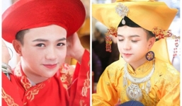 Cận cảnh 'Mỹ nam hầu đồng' 9X khiến dân mạng mê mẩn