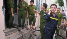 Ghen tuông, người đàn ông đổ xăng đốt nhà