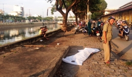 Người đàn ông sùi bọt mép, tử vong bên kênh Tàu Hủ
