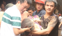 Ảnh: Hiện trường vụ sập tòa nhà cổ Trần Hưng Đạo, Hà Nội