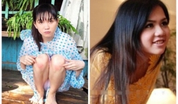 Mặt mộc nhạt nhòa khi thiếu son phấn của Ngọc Trinh