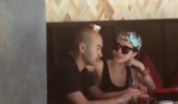 Clip bắt gặp Á hậu Trà Giang thân thiết bên bạn trai bí ẩn