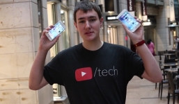 Thả rơi iPhone 6S và 6S Plus phiên bản vàng hồng