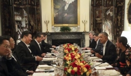 Tập Cận Bình dùng bữa riêng với Obama