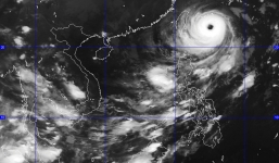 Siêu bão Dujuan giật cấp 17 hướng vào Trung Quốc