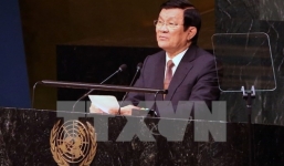 Chủ tịch nước Trương Tấn Sang trả lời phỏng vấn trực tiếp Hãng AFP