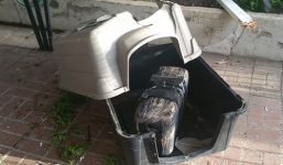 Gói cần sa 10.000 USD từ 'trên trời rơi xuống'